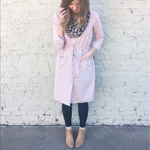 Hello Honey Button Up Midi Dress